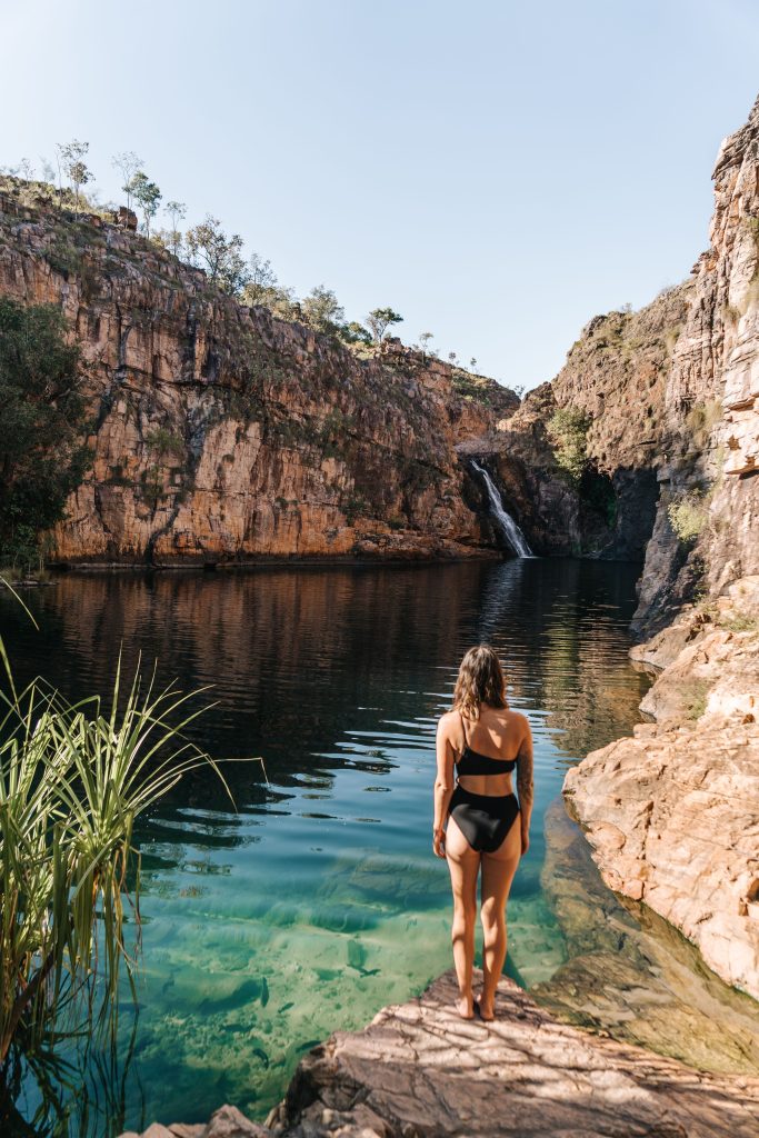 Swimming at Maguk