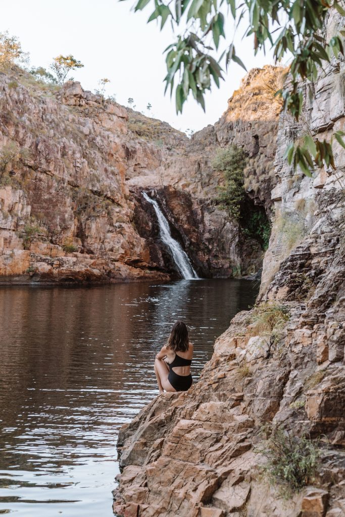 Swimming at Maguk-5 Day 4WD Kakadu/Koolpin Safari